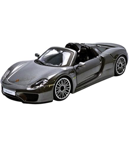 Amazon.com: Bburago 1:24 Scale Porsche 918 Spyder Diecast